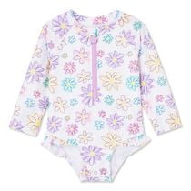 Maillot de bain anti-UV 1&nbsp;pièce George pour bébés filles Tailles 3-24&nbsp;mois