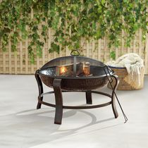 Mainstays 28-Inches Patio Outdoor Backyard and Fire Pit with Hardware Bag 