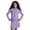 Violet, variante sur Reebok Veste Courtside pour filles à fermeture éclair intégrale