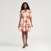 Mexx Women’s Lightweight Boxy Fit Tiered Dress