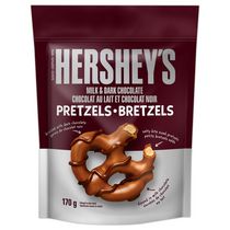 Bretzels au chocolat au lait et au chocolat noir HERSHEY’S