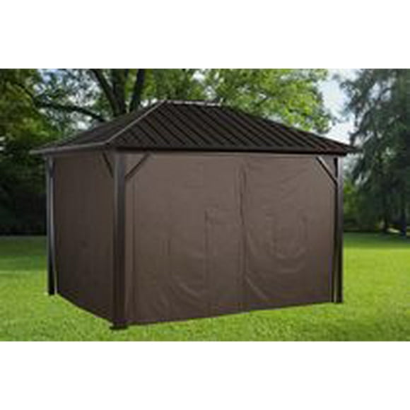 Sojag Brown Curtains for Genova Gazebo