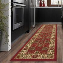 Ottomanson Ottohome Collection Non-Slip Rubberback Oriental Design Indoor Rug/ Mat