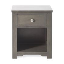 Harmony™ Nightstand - Brushed Pebble by Forever Eclectic™