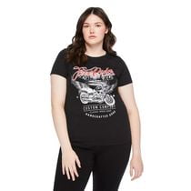 The Pink Closet Women's Plus Free Rider Tee