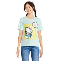 Hello Kitty Girls' Short Sleeve Tee