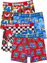 Sonic The Hedgehog Boys' 4-Pack Boxer Briefs
