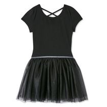 George Girls' Short Sleeve Tutu Bodysuit
