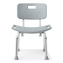 Medline Aluminum Shower Chair with Back