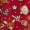 Red, variant on Scrubstar Women's Rudolph "Santa's Cookies" V-Neck Print Top