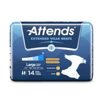 Attends Derma Dry Extended Night Wear Briefs