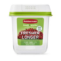 Rubbermaid Freshworks Produce Saver, Contenant De Stockage Moyen Pour Produits, 7,2 Tasses