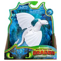 DreamWorks Dragons, Lightfury Dragon Figure with Moving Parts, for Kids Aged 4 and Up