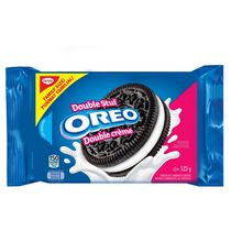 Biscuits-sandwiches OREO Double crème, 1 emballage refermable, format familial de 523 g