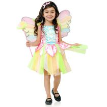 Charades Costumes Child Rainbow Princess Fairy Costume