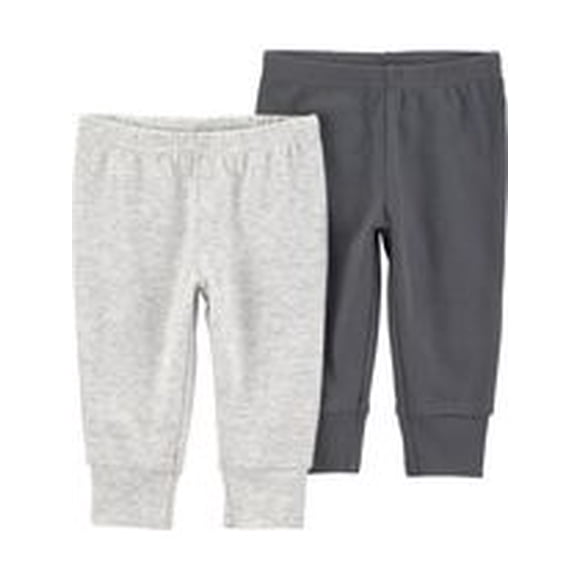 Carter's Child of Mine IB 2PK Pant - Grey Solid