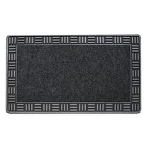 Floor Choice Framed Doormat Silver 18"x30"