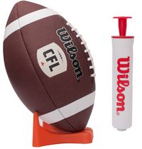 Wilson NFL Tailgate Time Football With Pump And Tee, Junior