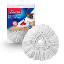 Vileda EasyWring Spin Mop Refill, Machine-Washable, Microfibre Mop Head