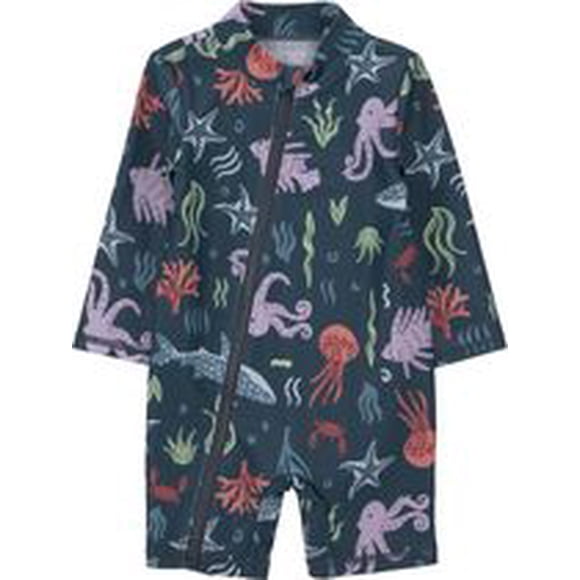 Carter's Child of Mine Gar Maillot de bain une pièce - Créatures marines bleu marine