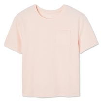 T-shirt avec pochette George pour filles Tailles TP–TG