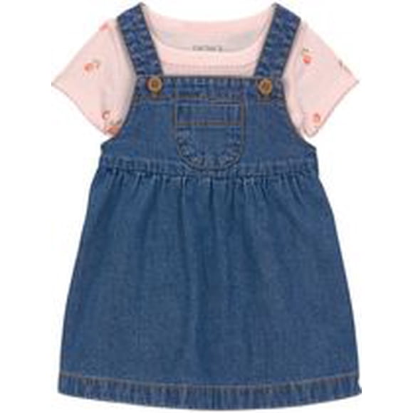 Carter's Child of Mine Infant Girl Denim Skirtall