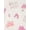 Cream, variant on Carter's Child of Mine Baby & Toddler Girls' 2pc Cotton Pajama Set