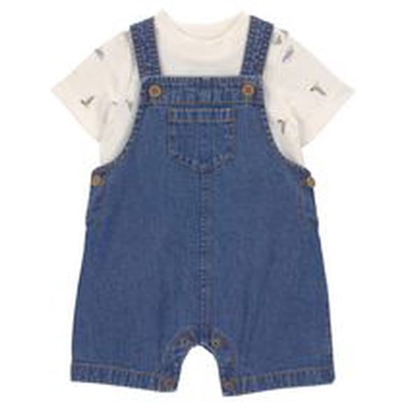 Carter's Child of Mine IB 2PC Shortall Set - Blue Lighthouse