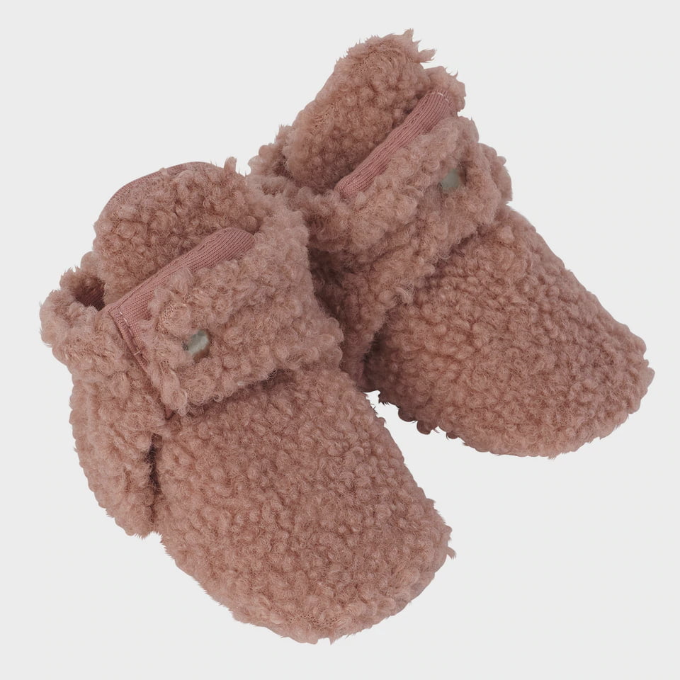 Robeez Baby, Infant Cotton Snap Bootie Sherpa Pink Walmart Canada