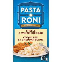 Pasta-Roni coquilles et cheddar blanc