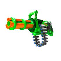 Adventure Force Scorpion Blaster Gatling automatique à baril rotatif, vert