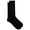 Black, variant on Chaps Mens Casual 3 Pair Crew Socks