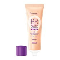 Rimmel BB Cream Matte, minimises the appearance of pores, mattifies & controls shine, for an all-day coverage, 100% Cruelty-Free, Skin perfecting makeup