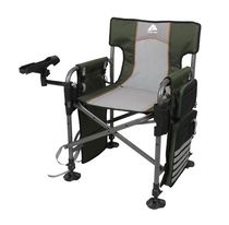 ozark trail fishing chair rod holder