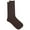 Brown Assorted, variant on Chaps Mens Casual 3 Pair Crew Socks