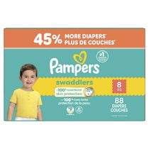 Pampers Swaddlers Active Baby Diaper, Ultra Value Pack, 192CT