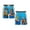 Blue, variant on Mario Kart Checkered Boy's Swim Short, Size XS-L