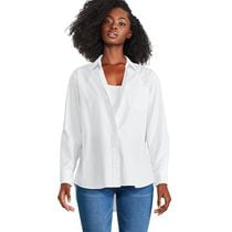 George Women's Poplin Shirt, Sizes XS-XXL