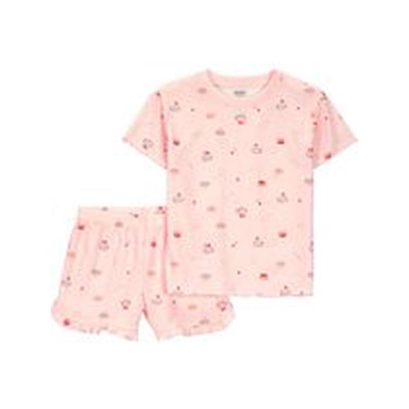 Carter's Child of Mine Girls 2PC Pajama Set - Pink Dessert