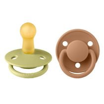 BIBS Pacifiers - De Lux Collection | BPA-Free Baby Pacifier | Made in Denmark | Set of 2 Premium Soothers | Size 6-18 Months