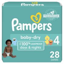 Pampers Baby Dry Diapers - Jumbo Bag, Sizes 1-6