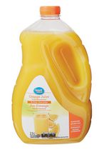Great Value Orange Juice from concentrate No Pulp