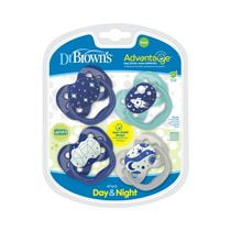 Dr. Brown's® Advantage Pacifier Stage 1 4pk Blue
