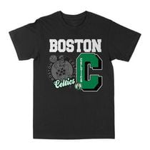 T-shirt noir vintage des Boston Celtics sous licence officielle NBA