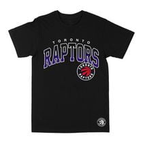 NBA Officially Licensed Toronto Raptors Fade Black T-Shirt