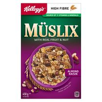 Kellogg's Müslix Almond Raisin Cereal, 450g
