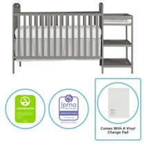 Dream On Me Anna 4 in 1 Full Size Crib and Changing Table Combo, Model #678