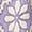 Purple, variant on Iyla Women's 3/4 Sleeve Lace Trim Blouse