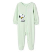 Peanuts Baby Boys' Snoopy Full Zip Sleeper
