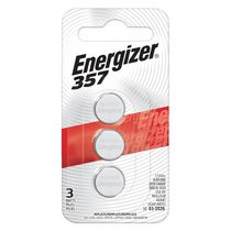 Batterie bouton à oxyde d'argent Energizer 357/303, paq./3